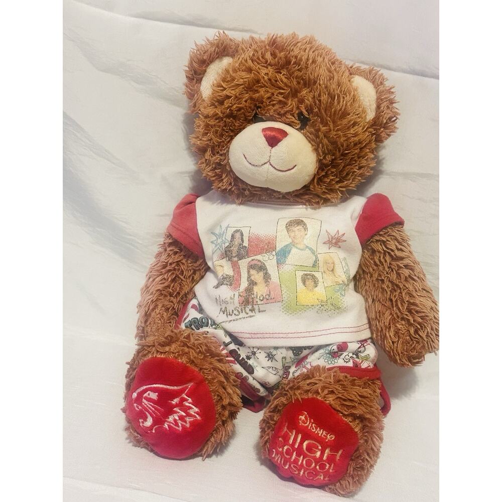 Build A Bear High School Musical 3 Teddy Bear Disney 15” Plush